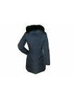 Geospirit Piumino Donna Mod. Coney Fur Blu GED0694