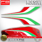 Adesivi Stickers Pegatinas Moto Graffio Italia Bandiera Codone