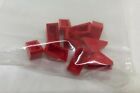 LEGO 10x 3044c Inclinato 45 2x1 Doppio Rosso 4157124