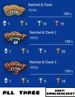 Ratchet & Clank Trilogy Platinums Trophies PS3 (100%)