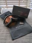 GUCCI Black Ski Goggles Snow.  Unworn.  With Bag, Booklet And Case