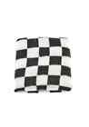 Pair Of Chequered Sweatband Wristbands Sport Rave Gothic Emo Skater Fancy Dress