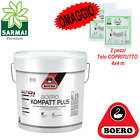 BOERO KOMPATT PLUS pittura idropittura bianca riempitiva al quarzo per esterni