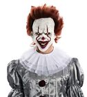 CARNEVALE HALLOWEEN MASCHERA LATTICE PENNYWISE I T LATEX MASK CLOWN DIABOLICO