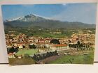 vecchia foto cartolina fotografia veduta panorama PEDARA CATANIA campo sportivo