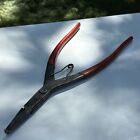 RARE VTG Snap On Tools 700A 14” Long Heavy  Duty Red Grip Snap Ring Pliers USA