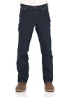 Wrangler Texas Stretch Jeans Homme - Ajustement Régulier - Bleu Noir