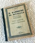 SPARTITO MUSICALE G. ROSSINI IL BARBIERE DI SIVIGLIA BARION 1925 OPERA COMPLETA