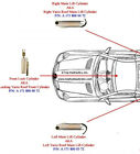 Kit Revisione 3 Pistoni Idraulici Tetto Slk R171 Cabrio Vario Anelli