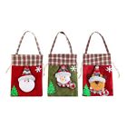 4X(Christmas for Gift Bag Cute Christmas  Favor Wrapping Pouch Bag for1375