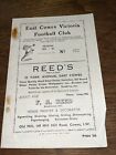 East Cowes V Winchester 1954 1955 Football Programme