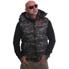 Neue Yakuza Herren Silence Pusher Weste - Camouflage Grey