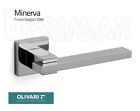 MANIGLIA OLIVARI MINERVA M205RB8 BIO CROMO SATINATO Design FRANCO SARGIANI