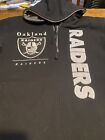 Raiders Official NFL Black Jacket Grey Reversible **OAKLAND**