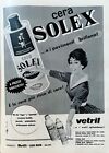 Cera Solex Vetril Casalinga Anni 50 60 pubblicità Rivista Italiana 1960 Poster