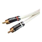 qed Performance Audio  Interconnect Stereo Cable 50cm White