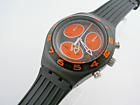 SWATCH IRONY CHRONO MEDIUM BLACKINO - NEUWARE -