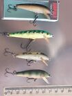 JOB LOT OF X4 ORIGINAL RAPALA LURES