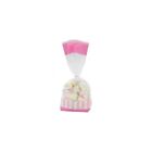 10 Candy Bags Rosa Cm 27X9 Sacchetti Alimentari Caramelle Dolcetti Compleanno Ba
