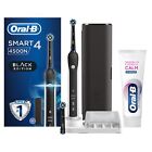 Oral-B Spazzolino Elettrico Ricaricabile Smart 4 4500 CrossAction Nero