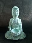 Small Bronze Buddah Statue with tealight holder.