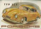 Porsche 356 Prospekt Verkaufsprospekt sales brochure Stuttgart Zuffenhausen RP