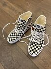 vans sk8hi tapered check black white, EU39