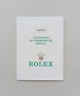 ROLEX Garanzia Warranty Paper Booklet Datejust 16030 / R