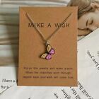 COLLANA MAKE A WISH, con farfalla, in rame pregiato, IN STILE COREANO