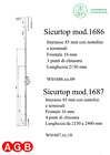 Agb Serrature per Porte Serratura Infilare Multipunto Sicurtop 1685 1686 1687