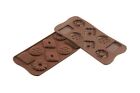 Silikomart Stampo silicone forno easychoc biscuits cioccolatini SCG25