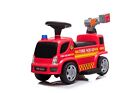 CAMION POMPIERI CAVALCABILE PER BAMBINI SPARABOLLE ROSSO