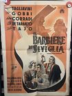 Rossini, Il Barbiere Di Siviglia - Litografia - Manifesto Originale 1 Ed 1947