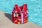 Gilet Salvagente Trainer Mickey Mouse Bambini 3-6 Anni Mare Piscina Estate dfh