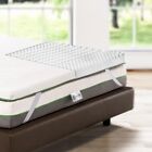 Bedshire Topper Singolo 80x190 Materasso Correttore in Memory Foam Alto 6 cm con