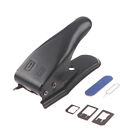 Multi-function Dual 2 in 1 Nano Micro SIM Card Cutter For Smart Phone Access:J~