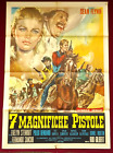 7 magnifiche pistole Manifesto Poster Affiche SETTE SPAGHETTI WESTERN GUERRIERI