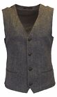 Walker & Hawkes Mens Classic Scottish Harris Tweed Country Waistcoat Gilet