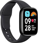 Xiaomi Redmi Watch 3 Active 47mm Cassa Nera, Cinturino Nero,Telefonata Bluetooth