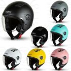 Cruizer Casco Jet Moto Scooter Omologato Visiera Singola