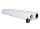 [2 o 4] ROTOLI PLOTTER disponibile mis. 91cm x 50mt o 61cm x 50mt CARTA BIANCA