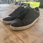 Jimmy Choo, Men’s Black Leather Low Tops