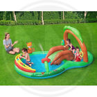 Piscina Gonfiabile per Bambini FRIENDLY WOODS 295X199X130 con Scivolo Giardino