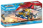 playmobil Air Stuntshow Playset Elicottero con Cameraman per Bambini da 5+ Anni