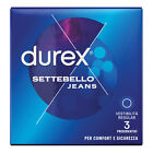 Durex Settebello Jeans Preservativi 3 Pezzi