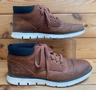 Timberland Bradstreet Chukka Brown Nubuck Leather Shoes Boots UK 7.5 EU 41.5