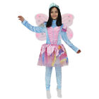 FARFALLA WINX BLU  costume CARNEVALE bambina con ali 6/7 anni PEGASUS