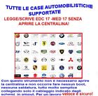 PROGRAMMATORE CENTRALINE AUTO-OBD-BENCH-LEGGE/SCRIVE SENZA APRIRE LE CENTRALINE!