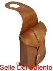 Bisaccia western pomo sella americana borsa saddlebag