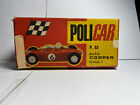 SLOT CAR POLICAR COOPER F1 P 53 IN SCATOLA SCALA 1:32 X PISTA ELETTRICA ANNI 60